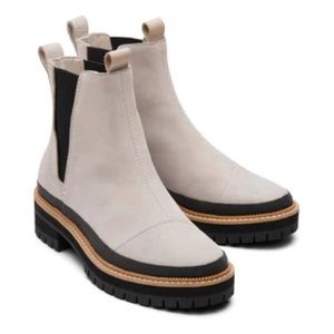 Toms Dakota Boot Water Resistant Mushroom Oiled Nubuck